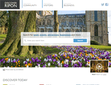 Tablet Screenshot of discoverripon.org